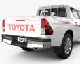 Toyota Hilux Cabina Doppia GLX 2021 Modello 3D