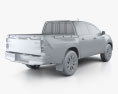 Toyota Hilux ダブルキャブ GLX 2021 3Dモデル