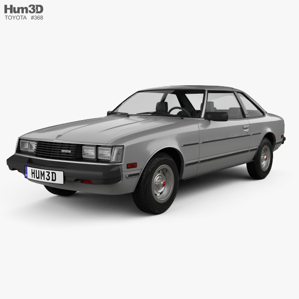 Toyota Celica ST coupe 1979 3D model