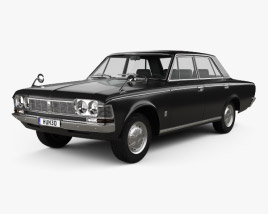 3D model of Toyota Crown 1967