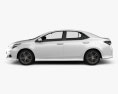 Toyota Corolla Sport 2021 3D-Modell Seitenansicht