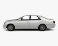 Toyota Crown Royal Saloon 2003 3D 모델  side view