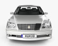 Toyota Crown Royal Saloon 2003 3D 모델  front view