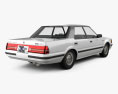 Toyota Crown Royal Saloon 1983 3D 모델  back view