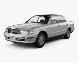 3D model of Toyota Crown 1995