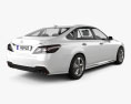 Toyota Crown RS Advance 2021 3D 모델  back view