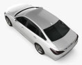 Toyota Crown RS Advance 2021 Modèle 3d vue du dessus