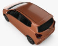 Toyota Wigo G 2021 3D 모델  top view