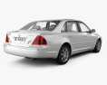 Toyota Avalon XL with HQ interior 2004 3d model back view