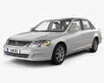 Toyota Avalon XL with HQ interior 2004 3d model