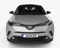 Toyota C-HR with HQ interior 2020 3d model front view