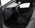 Toyota C-HR with HQ interior 2020 3d model seats