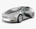 Toyota 概念-i HQインテリアと 2018 3Dモデル