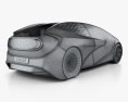 Toyota Konzept-i mit Innenraum 2018 3D-Modell