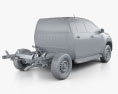 Toyota Hilux Cabine Dupla Chassis SR 2021 Modelo 3d