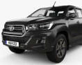 Toyota Hilux Doppelkabine L-edition 2021 3D-Modell