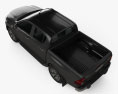Toyota Hilux 双人驾驶室 L-edition 2021 3D模型 顶视图