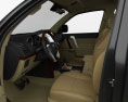 Toyota Land Cruiser Prado VXR 5-door with HQ interior 2019 3d model seats