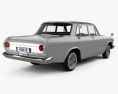Toyota Crown 1962 3d model back view