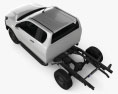 Toyota Hilux Extra Cab Chassis 2018 Modelo 3D vista superior