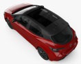 Toyota Corolla 掀背车 混合動力 2021 3D模型 顶视图
