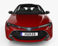 Toyota Corolla Fließheck hybrid 2021 3D-Modell Vorderansicht