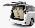 Toyota Vellfire Aero con interni 2018 Modello 3D