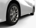 Toyota Vellfire Aero з детальним інтер'єром 2018 3D модель