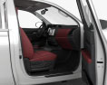 Toyota Hilux Cabina Simple GLX con interior 2015 Modelo 3D
