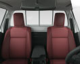 Toyota Hilux Cabina Singola GLX con interni 2015 Modello 3D