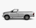 Toyota Hilux Single Cab SR with HQ interior 2015 3d model side view