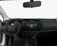Toyota Hilux Single Cab SR з детальним інтер'єром 2015 3D модель dashboard