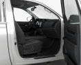 Toyota Hilux Cabina Simple SR con interior 2015 Modelo 3D