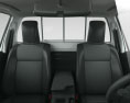 Toyota Hilux Single Cab SR 인테리어 가 있는 2015 3D 모델 