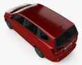 Toyota Astra Calya 2014 3D-Modell Draufsicht