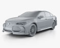 Toyota Avalon TRD 2022 3D-Modell clay render