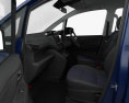 Toyota Voxy ZS с детальным интерьером 2017 3D модель seats