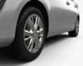 Toyota Yaris Хэтчбек с детальным интерьером 2021 3D модель