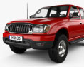 Toyota Tacoma 더블캡 Limited 2004 3D 모델 
