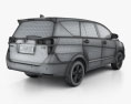 Toyota Innova з детальним інтер'єром 2019 3D модель