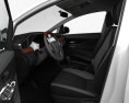 Toyota Innova з детальним інтер'єром 2019 3D модель seats