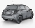 Toyota Yaris Hybrid 5-Türer 2021 3D-Modell