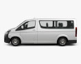 Toyota Hiace 승객용 밴 L1H1 Deluxe 2023 3D 모델  side view