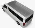Toyota Hiace Passenger Van L2H2 GL 2022 3d model top view