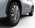 Toyota Highlander Platinum 2022 3D模型