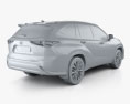 Toyota Highlander Platinum 2022 3D-Modell