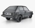 Toyota Starlet 1982 3Dモデル