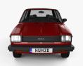 Toyota Starlet 1982 3D 모델  front view