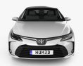 Toyota Corolla Altis 2022 3D模型 正面图
