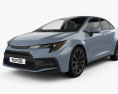 Toyota Corolla XSE US-spec セダン 2022 3Dモデル